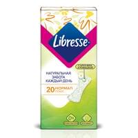 Прокладки щоденні Libresse Natural Care Regular 20 шт.