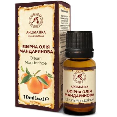 Масло эфирное Ароматика Мандариновое 10 мл