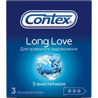 Презервативы Contex Long Love 3 шт.