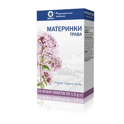 Материнки трава Віола по 1,5 г №20 (фільтр-пакети)