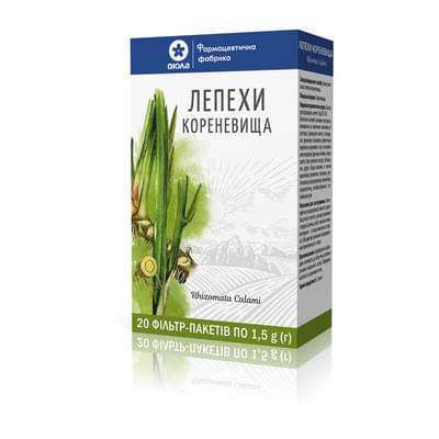 Лепехи кореневища Віола по 1,5 г №20 (фільтр-пакети)
