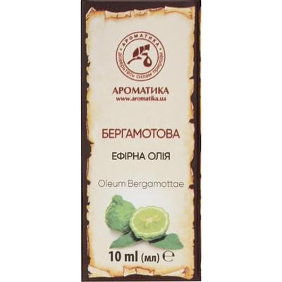 Масло эфирное Ароматика Бергамотовое 10 мл