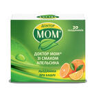 Доктор Мом со вкусом апельсина леденцы №20 (5 блистеров х 4 леденца)