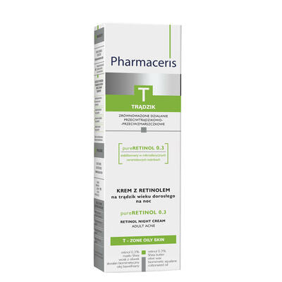 Крем для обличчя Pharmaceris Pure Retinol 0,3% з нічним ретинолом 40 мл