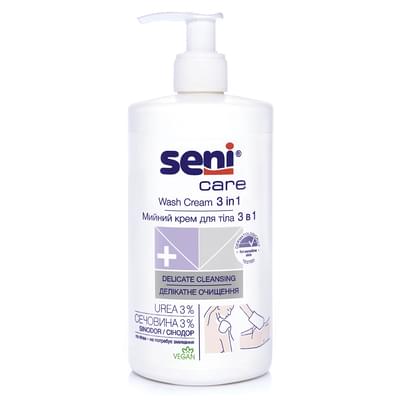 Крем для тіла Seni Care 3 в 1 миючий 500 мл