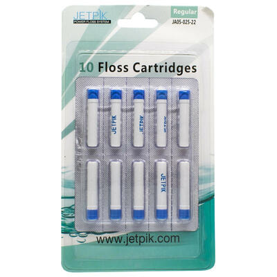 Флосс-картриджі Jetpik Pow запатентовані до зубних центрів, іригаторів 10 шт.