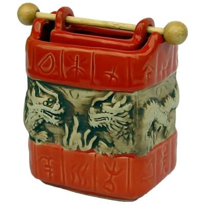 Аромалампа Ароматика Драконы колодец терракотовая