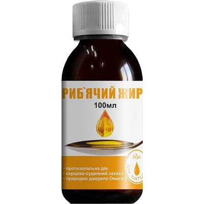 Риб`ячий жир Красота Та Здоров`я по 100 мл (флакон)