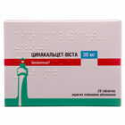 Цинакальцет-Виста таблетки по 30 мг №28 (2 блистера х 14 таблеток)