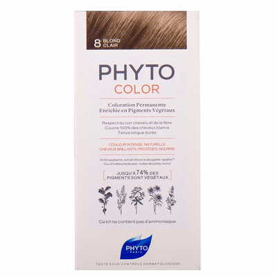 Крем-краска для волос Phyto Phytocolor тон 8 светло-русый NEW