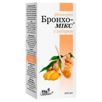Купить Бронхо-Микс с имбирем сироп по 100 мл (флакон) Бронхо-Микс с имбирем сироп по 100 мл (флакон)