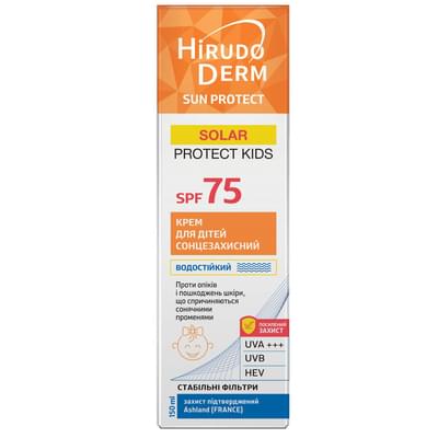 Крем для тіла сонцезахисний Hirudo Derm Sun Protect Solar Protect Kids SPF 75 150 мл