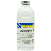 Маннит-Новофарм раствор д/инф. 150 мг/мл по 200 мл (бутылка)