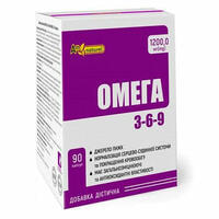 Омега 3-6-9 An Naturel капсули по 1200 мг №90 (9 блістерів х 10 капсул)