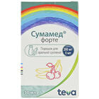 Купить Сумамед Форте порошок д/орал. суспензии 200 мг / 5 мл по 30 мл (флакон) Сумамед Форте порошок д/орал. суспензии 200 мг / 5 мл по 30 мл (флакон)