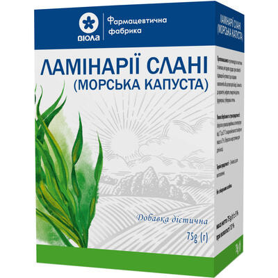 Ламинарії слоєвища Віола по 75 г (коробка з внутр. пакетом)