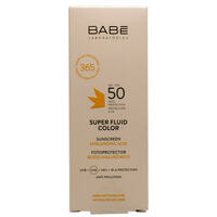 Флюид для лица Babe Laboratorios BB солнцезащитный тонирующий для всех типов кожи с SPF 50 50 мл