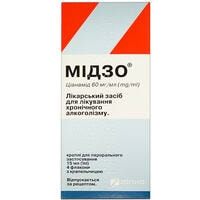 Мідзо краплі орал. 60 мг/мл по 15 мл №4 (флакон)