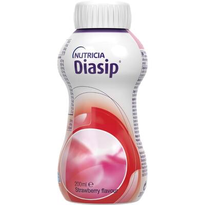 Ентеральне харчування Diasip зі смаком полуниці 200 мл