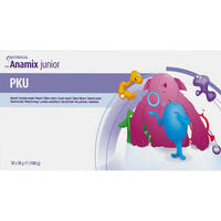 Смесь сухая PKU Anamix Junior для больных фенилкетонурией с 1 года по 36 г 30 шт.