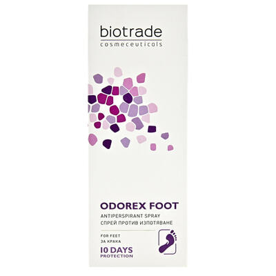 Спрей для ног Biotrade Odorex против потоотделения длительного действия 40 мл