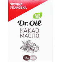 Масло растительное  Dr.Oil Какао по 15 г 10 шт.