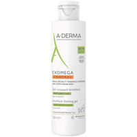 Гель-эмолент A-Derma Exomega Control 2 в 1 очищающий для сухой кожи 200 мл