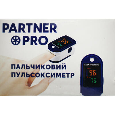 Пульсоксиметр напальний Partner Pro P01 LED