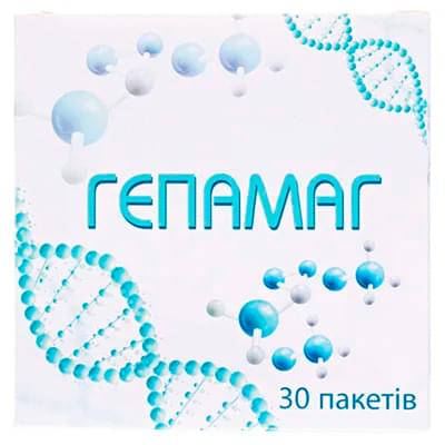 Гепамаг розчин орал. по 10 мл №30 (саше)