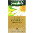 Купить Чай травяной Greenfield Rich Camomile в фильтр-пакетах по 1,5 г 25 шт. Чай травяной Greenfield Rich Camomile в фильтр-пакетах по 1,5 г 25 шт.
