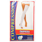 Панчоха компресійна Crus Pharm клас компресії ІІІ зі швом до стегна розмір 5