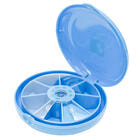 Купити Органайзер для таблеток Enjee РТ 6046 Тиждень пластиковий круглий з кришкою Органайзер для таблеток Enjee РТ 6046 Тиждень пластиковий круглий з кришкою