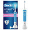 Зубна щітка електрична Oral-B Vitality 100 Sensitive UltraThin blue (D100.413.1) - фото 2