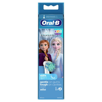 Насадка для электрической зубной щетки Oral-B Frozen II детская EB10S 2 шт.