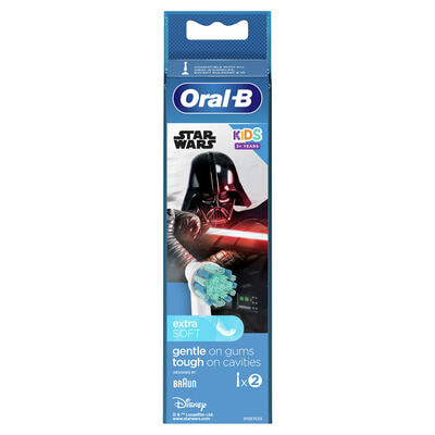 Насадка для электрической зубной щетки Oral-B Stаr Wars детская EB10S 2 шт.