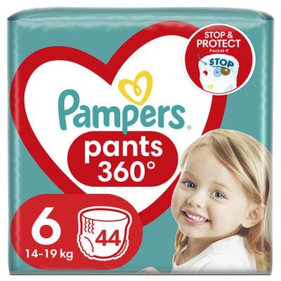 Подгузники-трусики Pampers Pants Giant размер 6, 15+ кг, 44 шт.