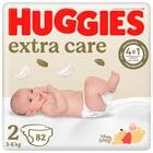 Подгузники Huggies Extra Care Mega размер 2, 4-6 кг, 82 шт.