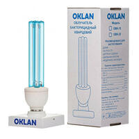 Лампа бактерицидная кварцевая Oromed OKLAN OBK-25 безозоновая