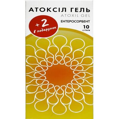Атоксил гель д/внут. прим. по 20 г №10 (стики) + 2 Акция