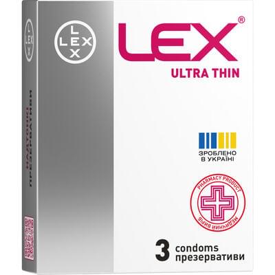 Презервативы Lex Ultra thin 3 шт.