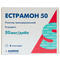 Естрамон 50 трансдермальний пластир 50 мкг/доба №6 (пакет) - фото 1