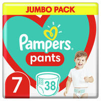 Подгузники-трусики Pampers Pants размер 7, 17+ кг, 38 шт.