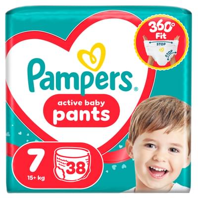 Подгузники-трусики Pampers Pants размер 7, 17+ кг, 38 шт.