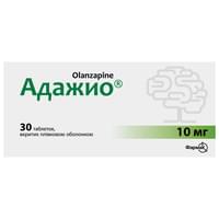 Адажио таблетки по 10 мг №30 (3 блистера х 10 таблеток)