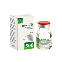 Томогексол раствор д/ин. 300 мг йода/мл по 50 мл (флакон)