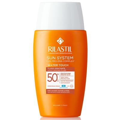 Флюид для лица солнцезащитный Rilastil SPF 50+ на водной основе увлажняющий 50 мл