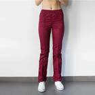 Брюки медицинские женские Белый Халат размер 42 марсала