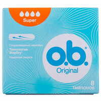 Тампони гігієнічні O.B. Original Super 8 шт.