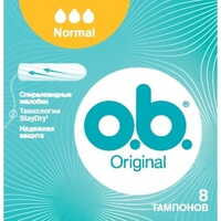 Тампоны гигиенические O.B. Original Normal 8 шт.