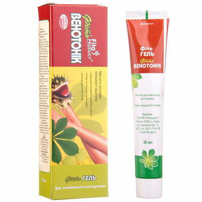 Венотонік гель по 50 г (туба)